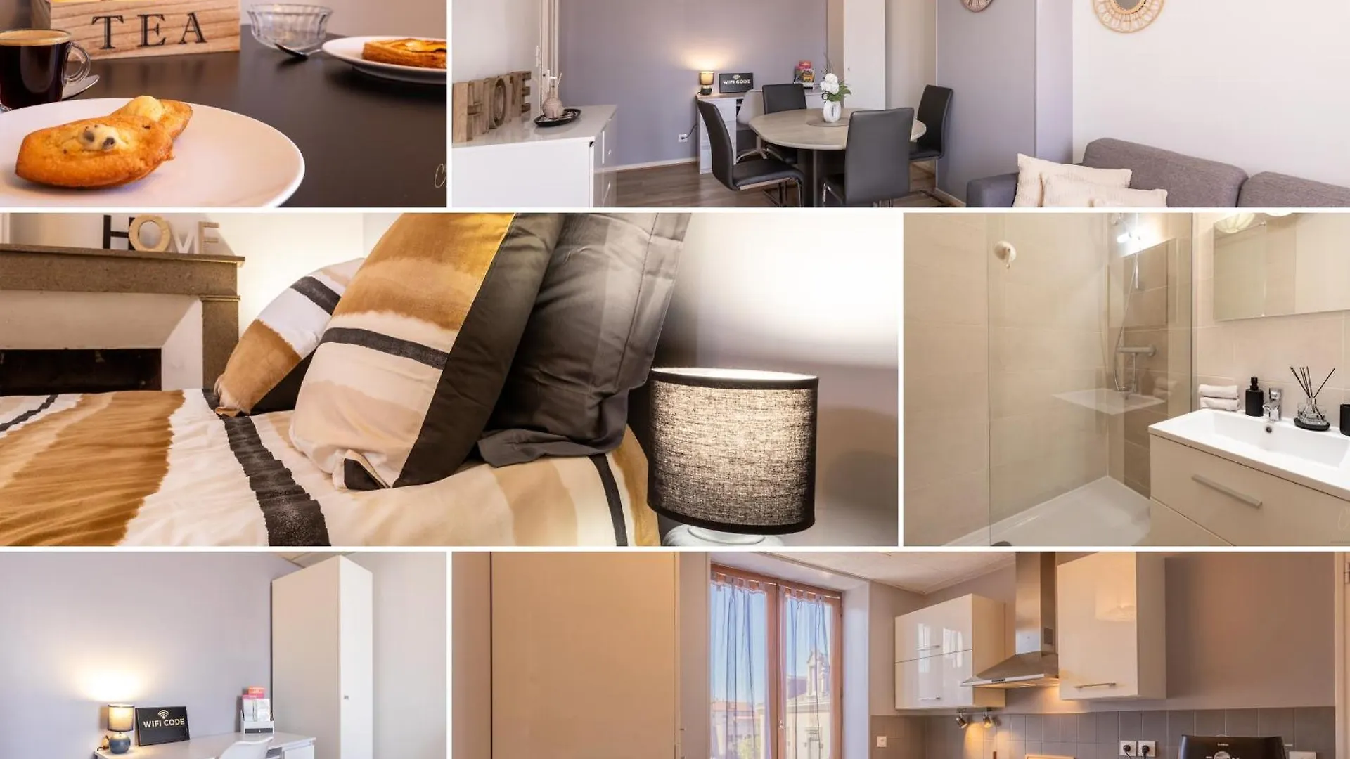 Apartament Le Republique-Gare-Centre Ville Bourgoin-Jallieu